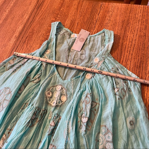 New Debbie Katz South Beach Cold Shoulder Flowy Too Size XS - Picture 5 of 7